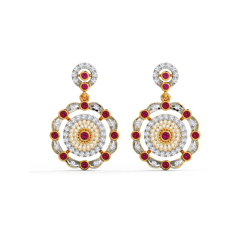 Niaz Diamond Drop Earrings
