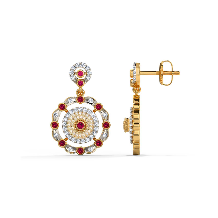 Niaz Diamond Drop Earrings