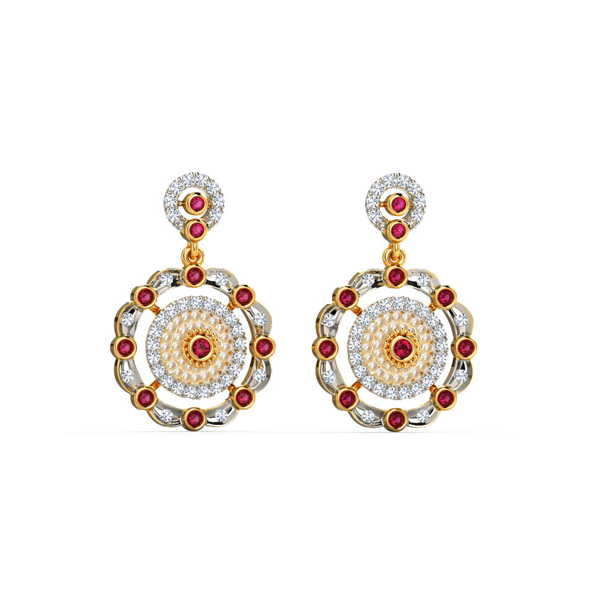 Niaz Diamond Drop Earrings