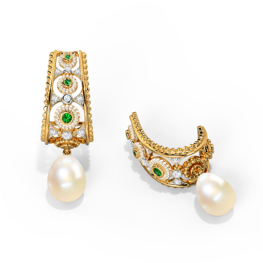 Yasiman Diamond Drop Earrings