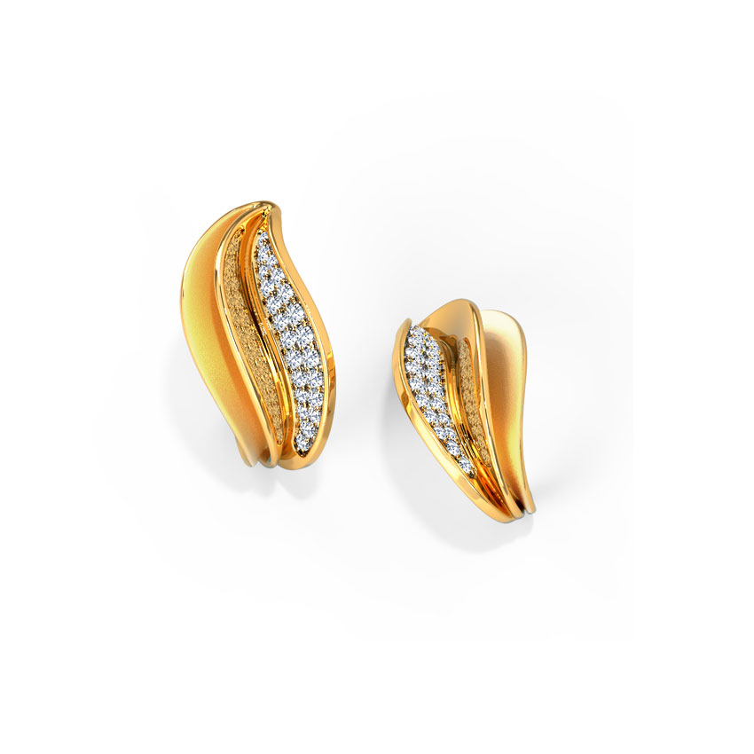 Elsbeth Diamond Hoop Earrings Elsbeth Diamond Hoop Earrings