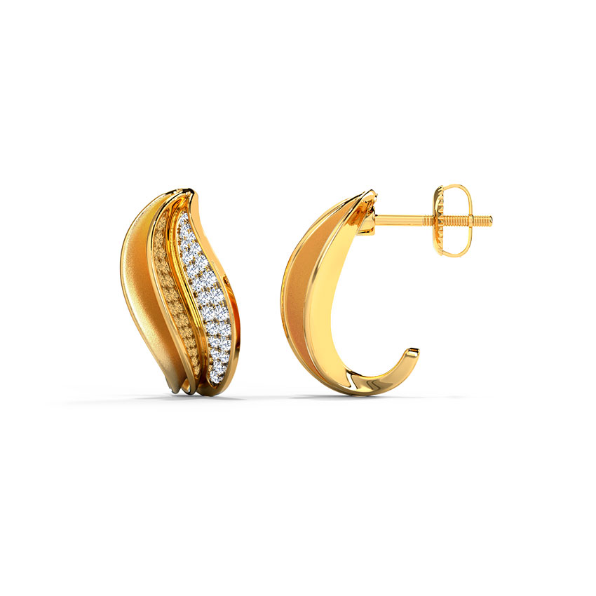 Elsbeth Diamond Hoop Earrings Elsbeth Diamond Hoop Earrings