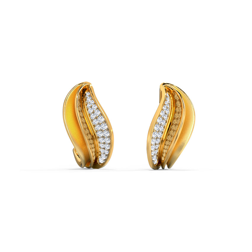 Elsbeth Diamond Hoop Earrings Elsbeth Diamond Hoop Earrings