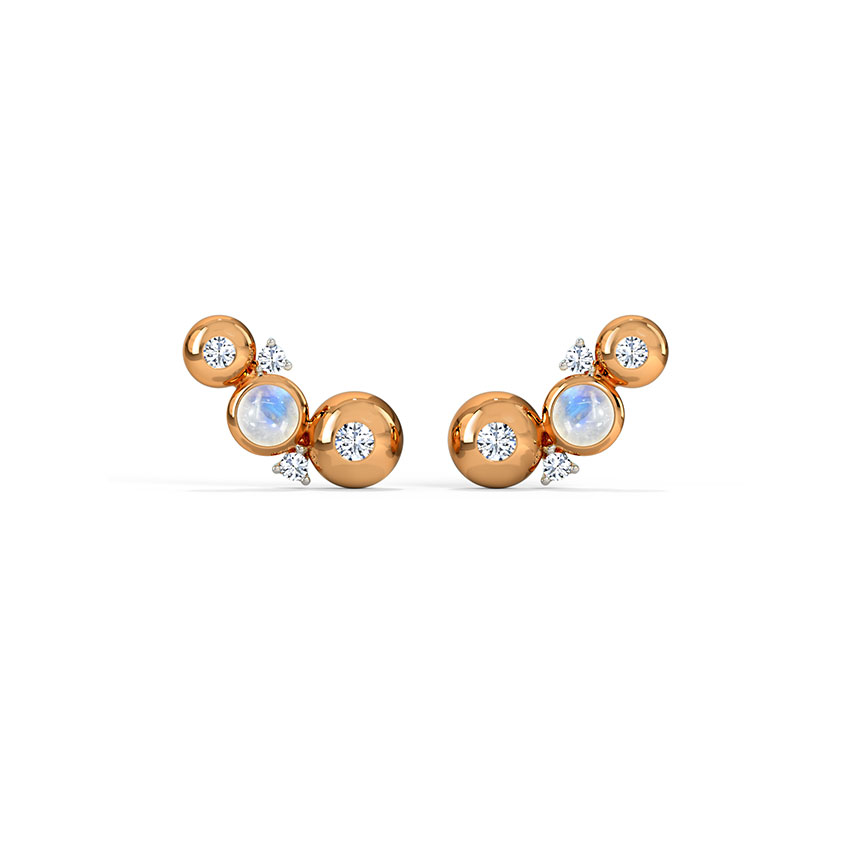 Callisto Gemstone Stud Earrings