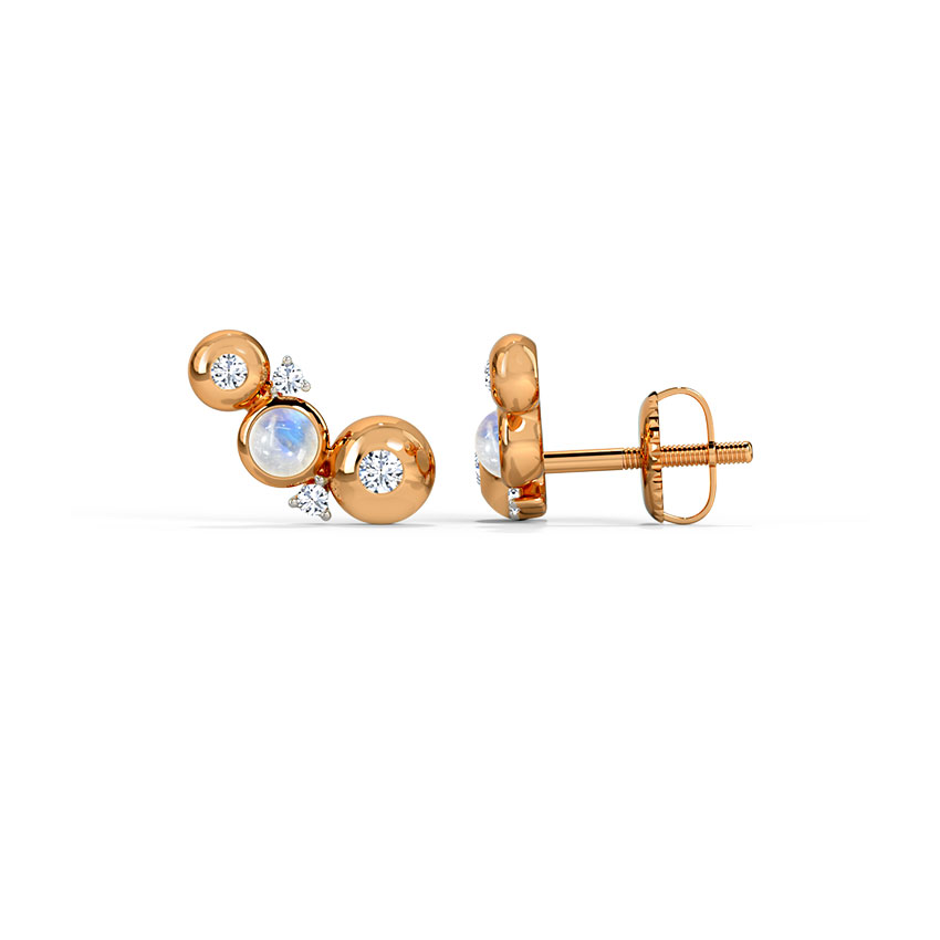 Callisto Gemstone Stud Earrings