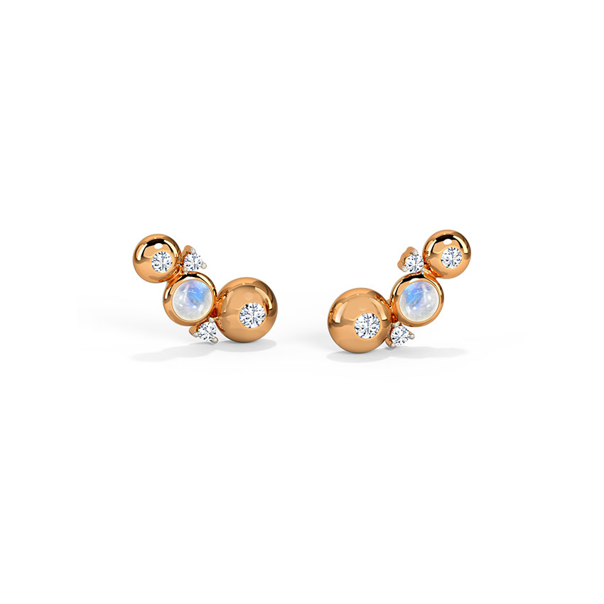 Callisto Gemstone Stud Earrings