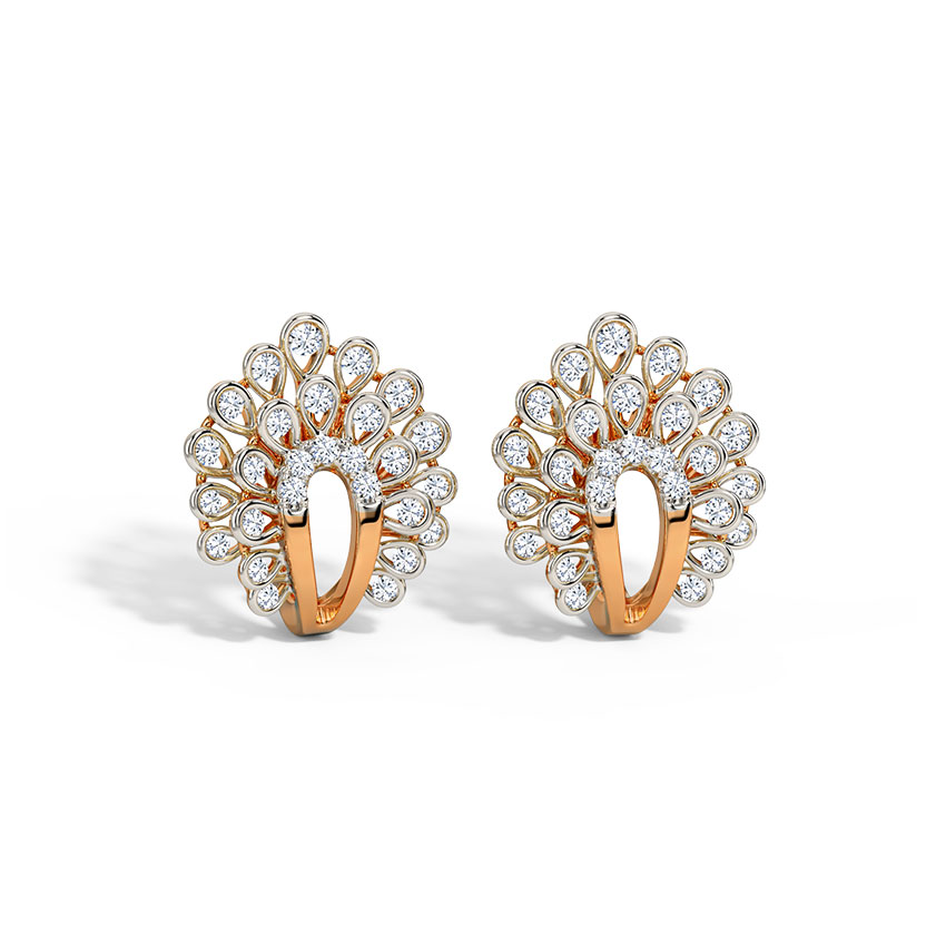 Giannica Diamond Hoop Earrings Giannica Diamond Hoop Earrings