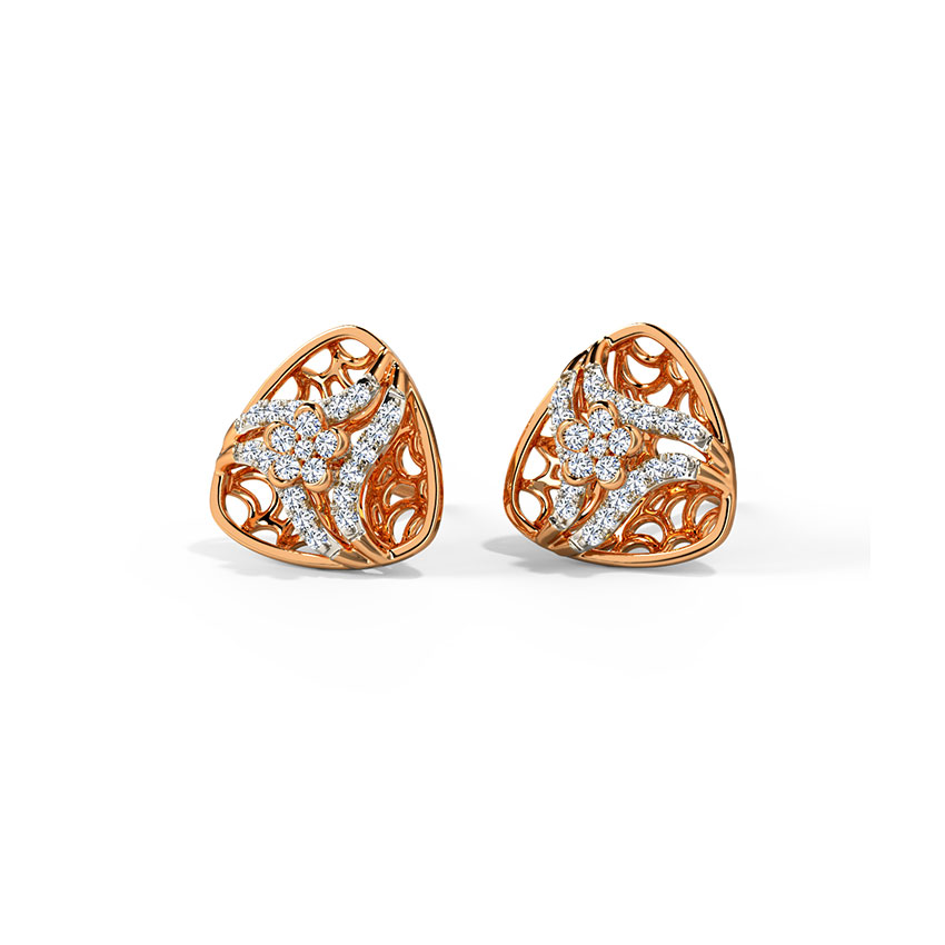 Adelina Diamond Stud Earrings Adelina Diamond Stud Earrings
