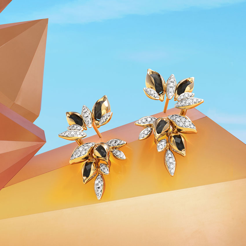 Ahana Sparkling Gemstone Ear Jackets Ahana Sparkling Gemstone Ear Jackets