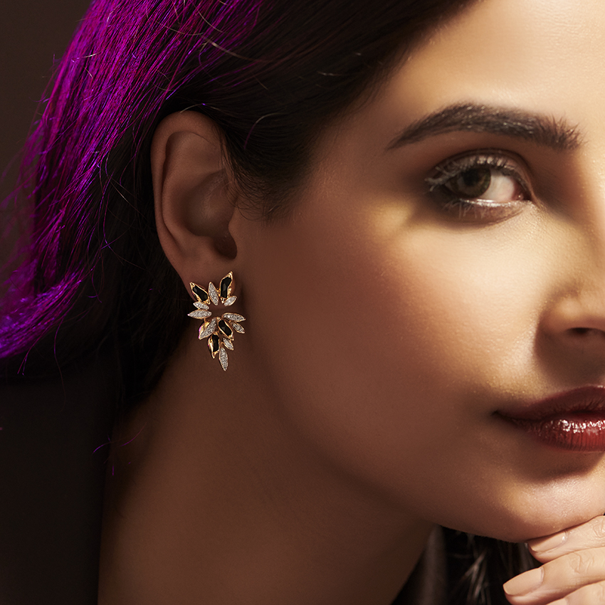 Ahana Sparkling Gemstone Ear Jackets Ahana Sparkling Gemstone Ear Jackets