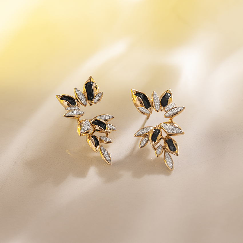 Ahana Sparkling Gemstone Ear Jackets Ahana Sparkling Gemstone Ear Jackets