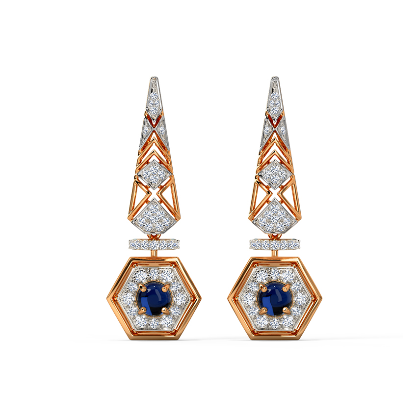 Liya Gemstone Drop Earrings
