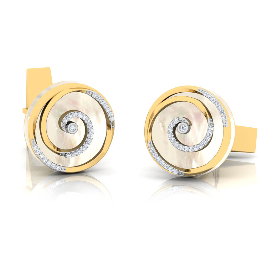 Carl Swirl Cufflinks