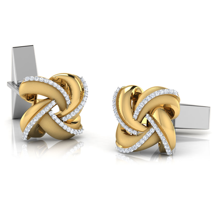Ryan Gold and Silver Cufflinks