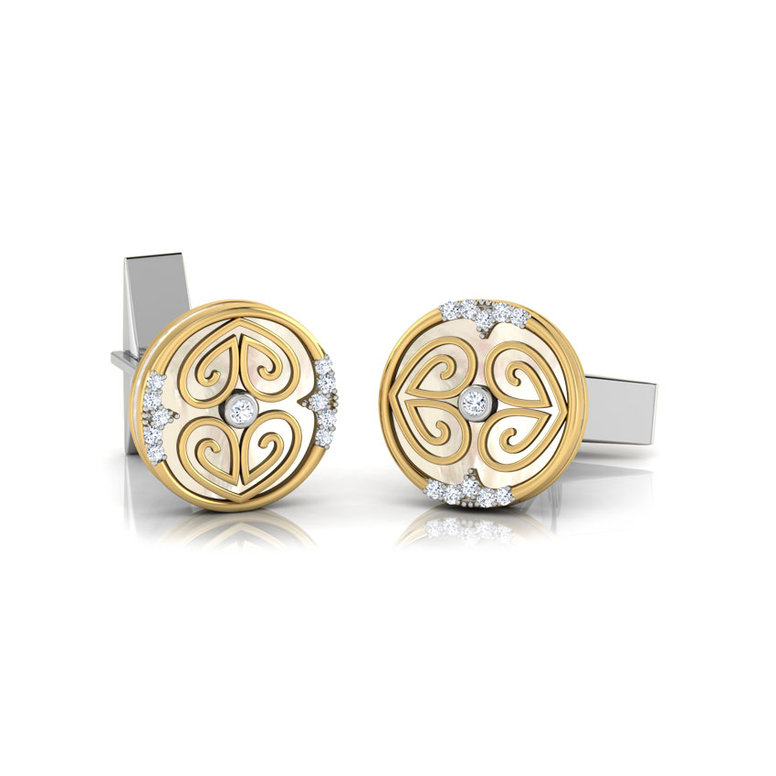 Alex Gold and Silver Cufflinks