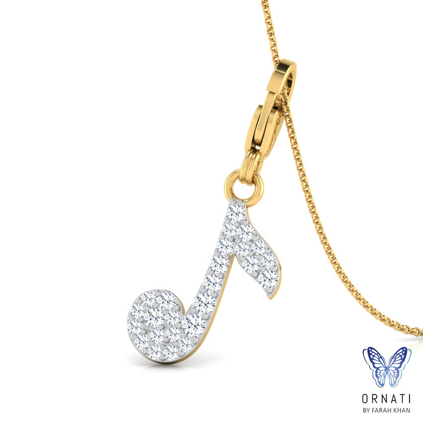 Musical Note Charm
