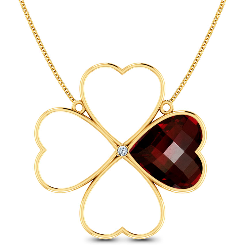 Fiore Rose Necklace