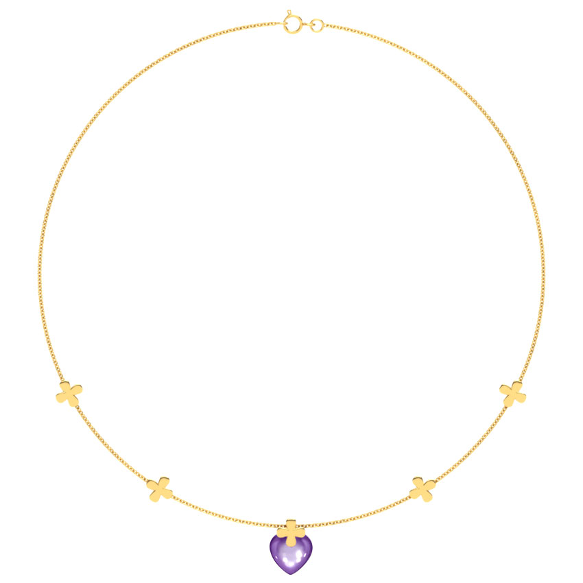 Floral Heart Necklace