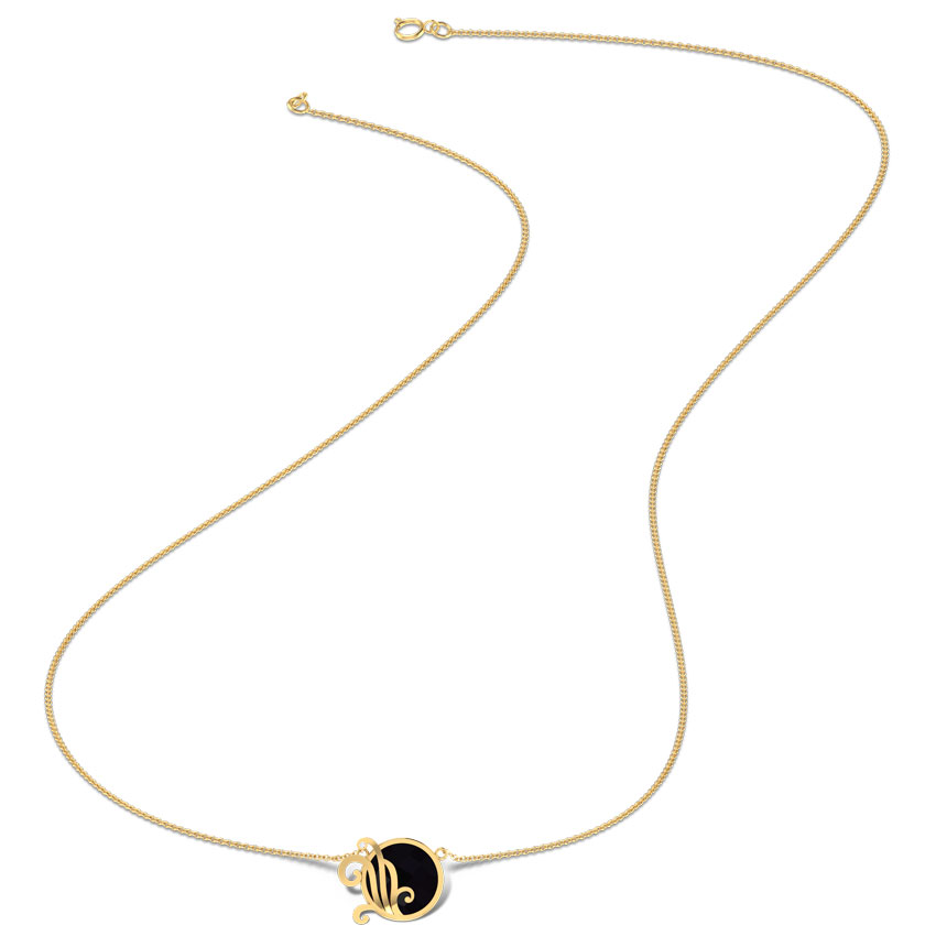 Ornate Scroll Necklace