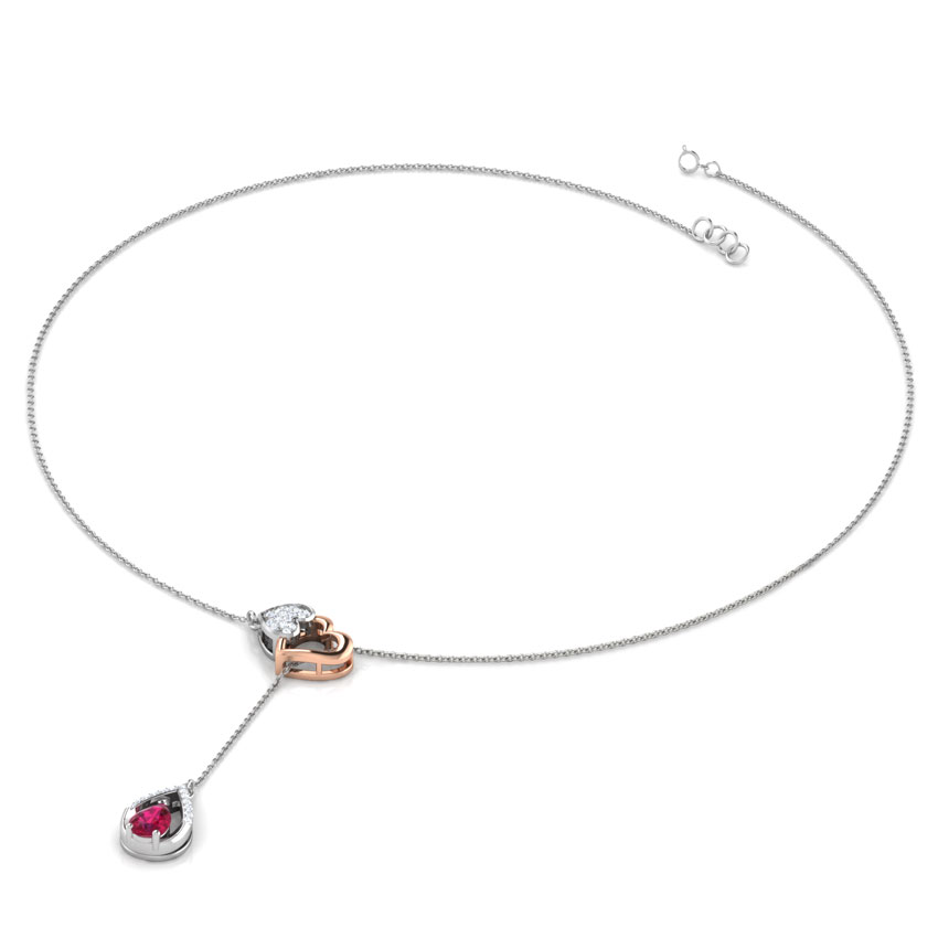Scarlet Lariat Diamond Necklace
