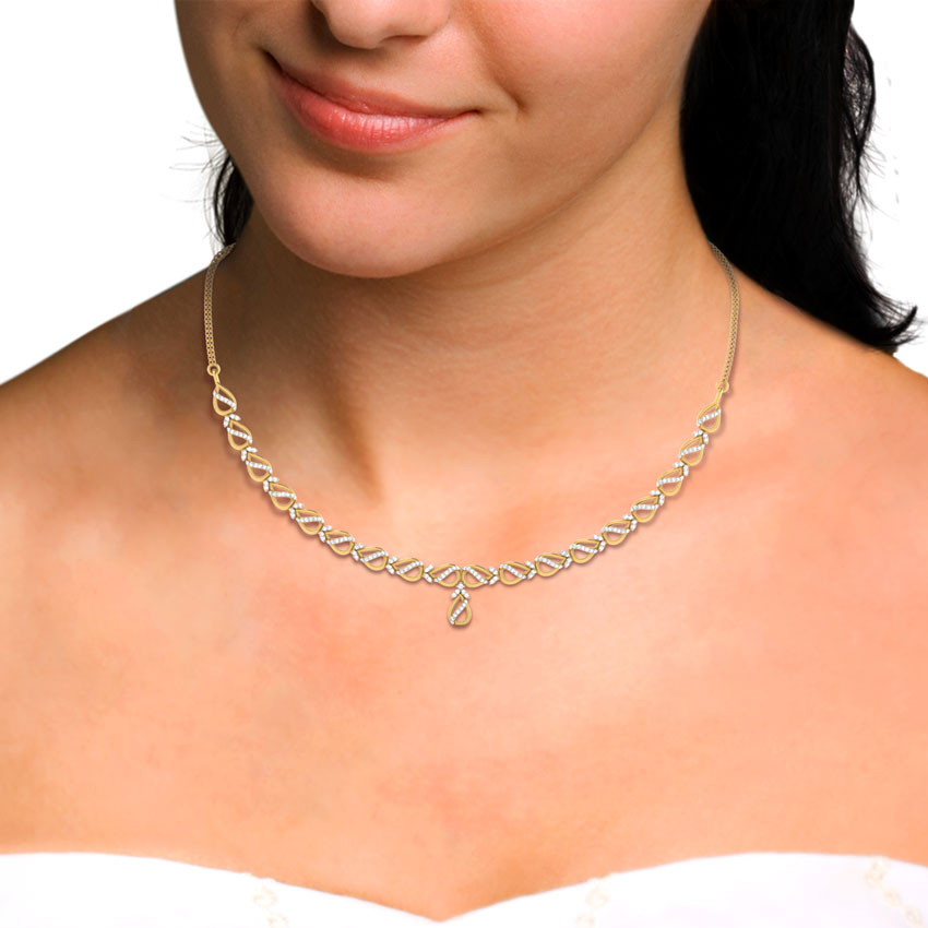 Tress Elegant Diamond Necklace