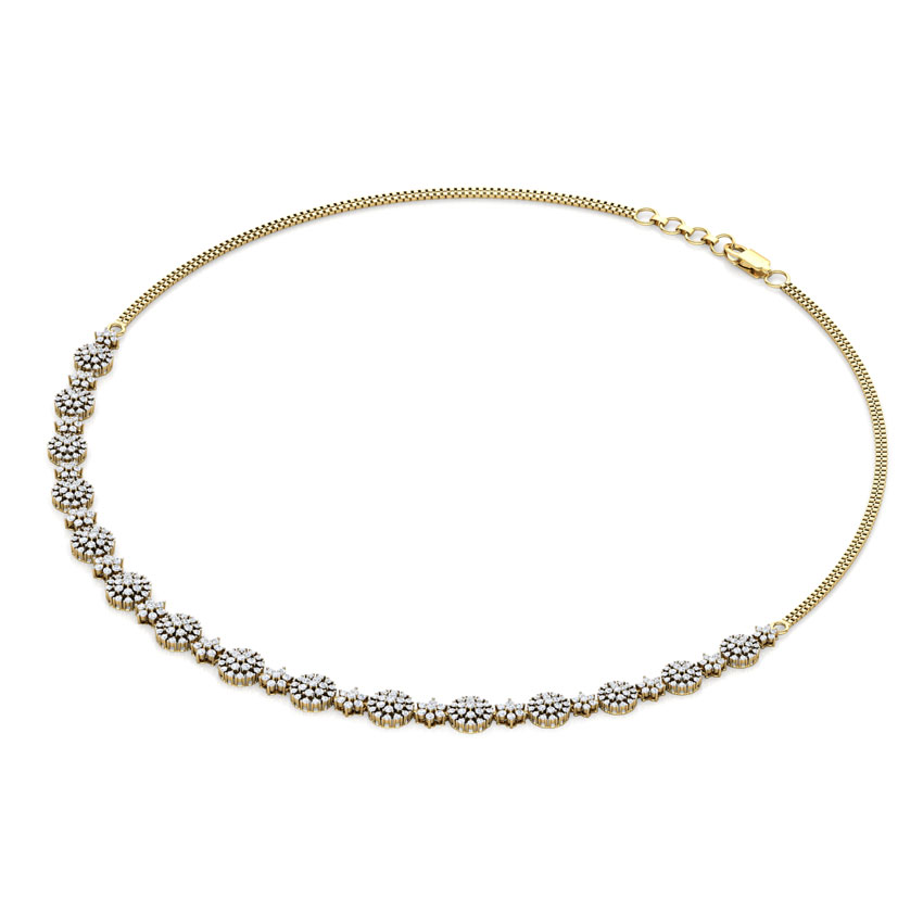 Celinda Cluster Necklace