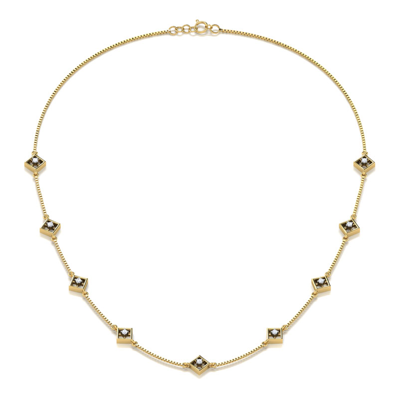 Ana Star linked Necklace Ana Star linked Necklace
