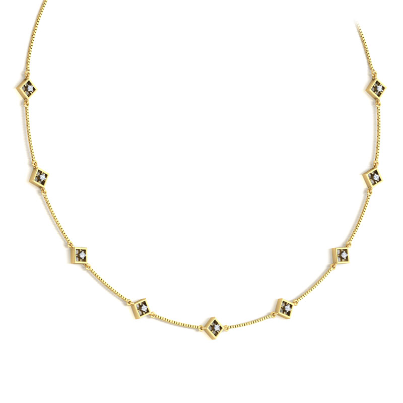 Ana Star linked Necklace Ana Star linked Necklace