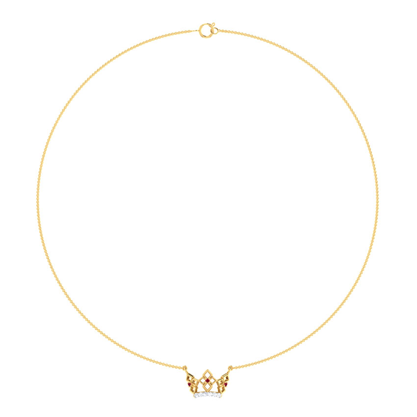 Princess Tiara Necklace