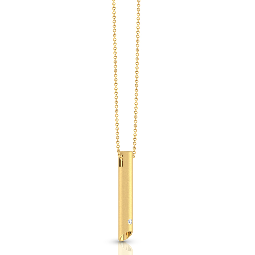 Jessy Pipe Diamond Necklace