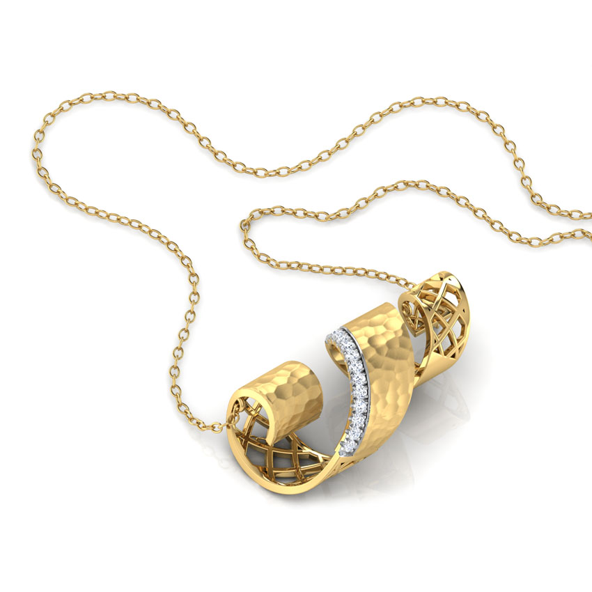 Belinda Hammered Necklace