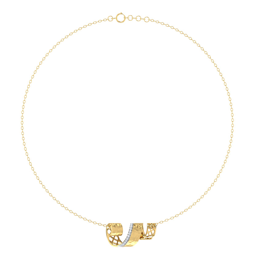 Belinda Hammered Necklace