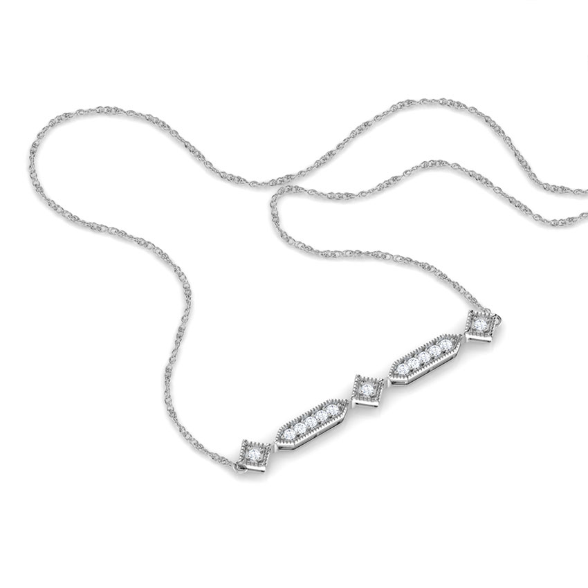 Tia Infinite Bar Necklace