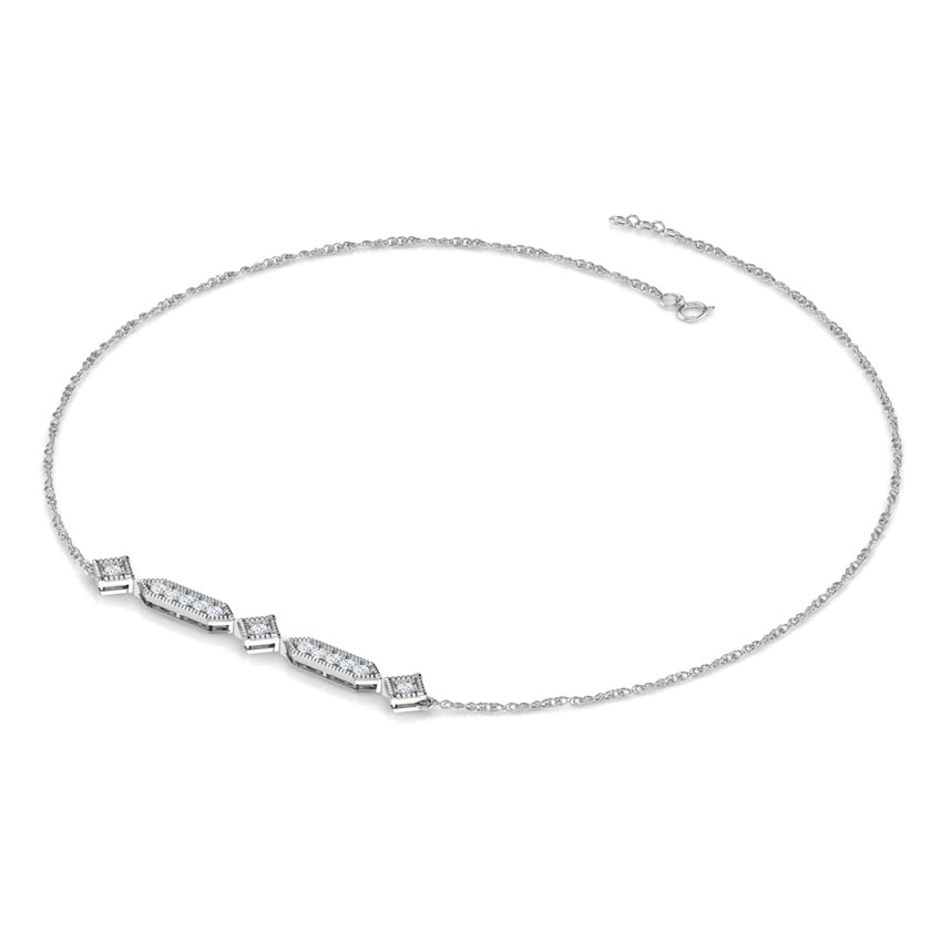 Tia Infinite Bar Diamond Necklace Tia Infinite Bar Diamond Necklace