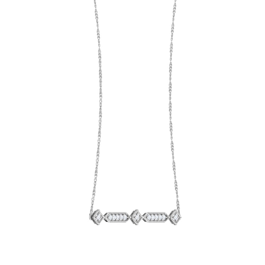Tia Infinite Bar Diamond Necklace Tia Infinite Bar Diamond Necklace