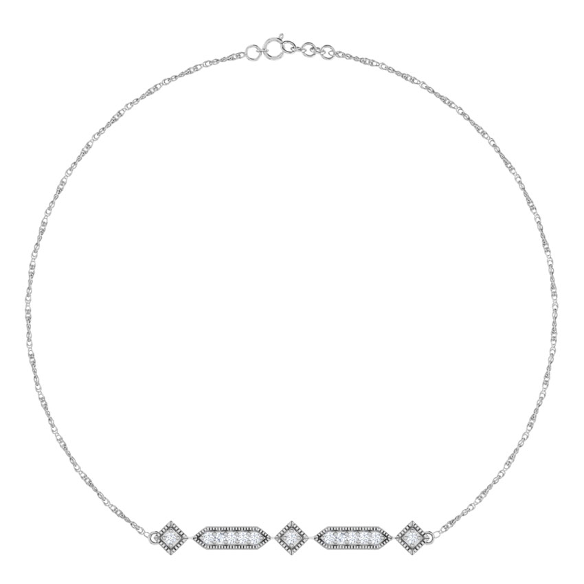 Tia Infinite Bar Diamond Necklace Tia Infinite Bar Diamond Necklace