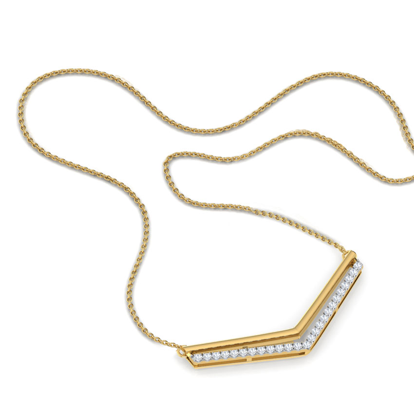 Zoe Sagittate Chain Necklace