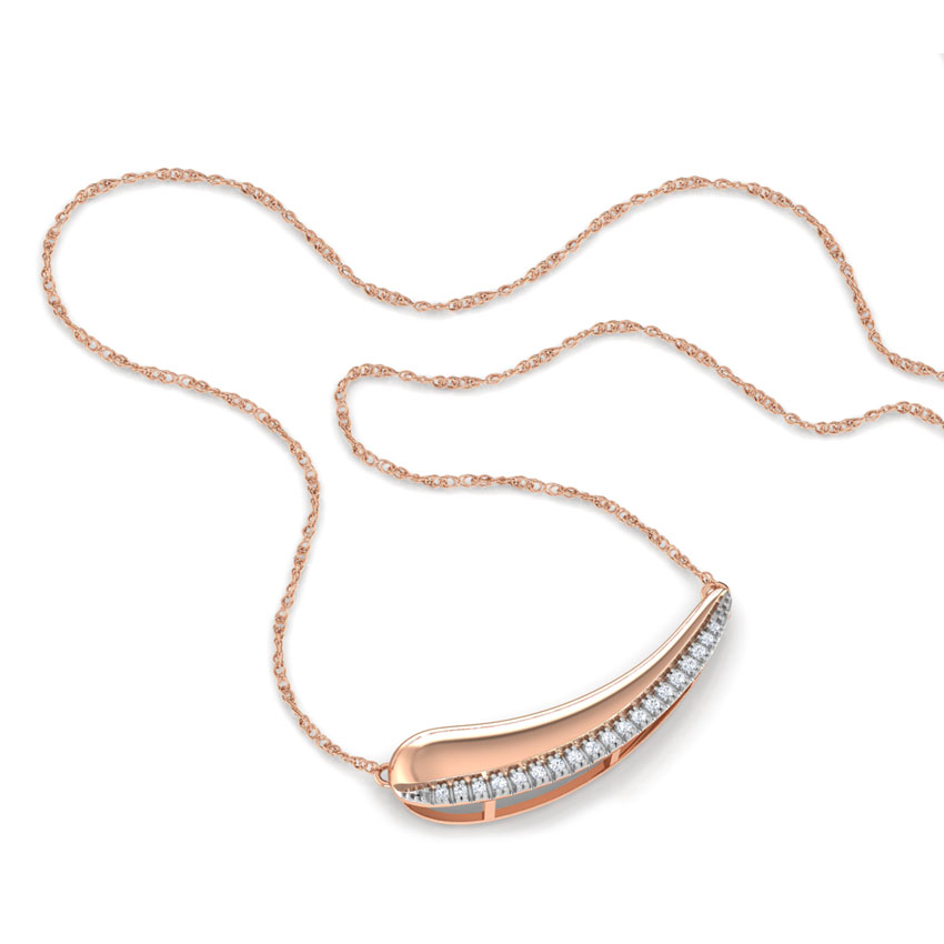 Aja Stalk Bar Necklace