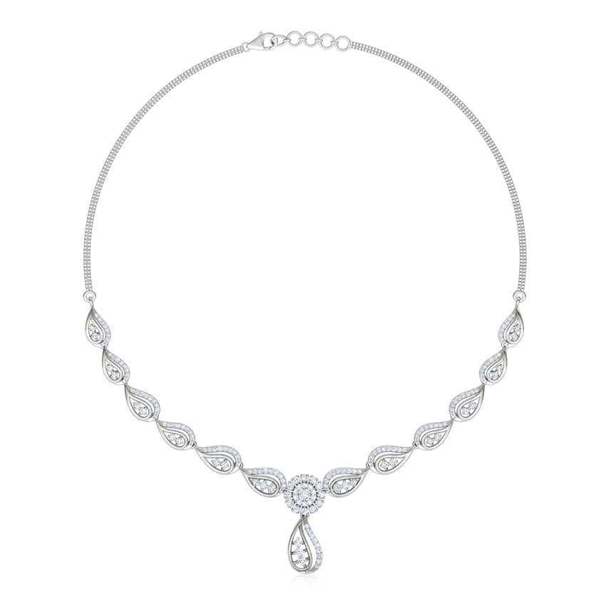 Motif Diamond Necklace