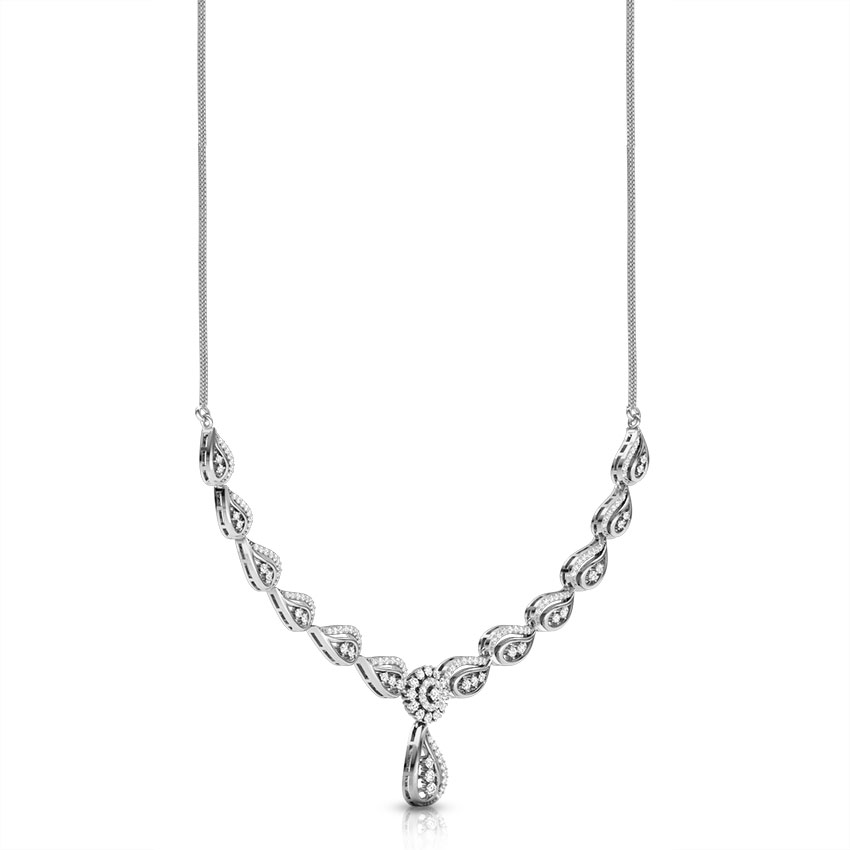 Motif Diamond Necklace