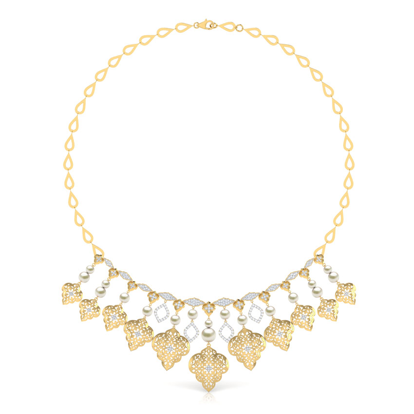 Felicia Charmer Pearl Necklace