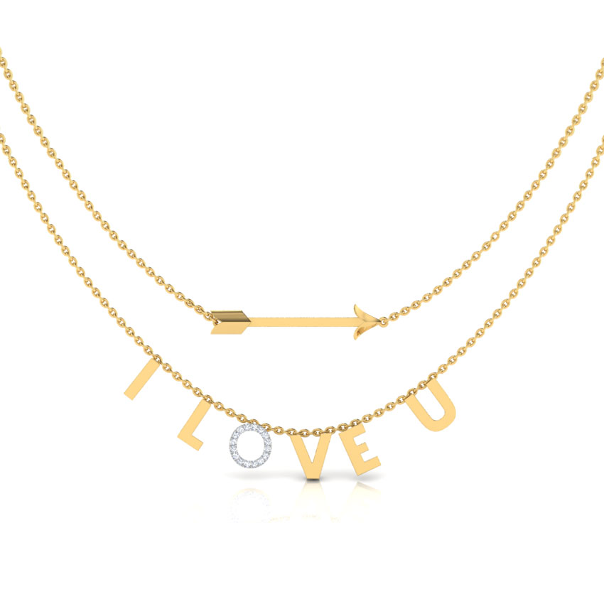 I Love U Layered Necklace