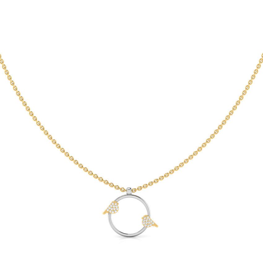 Duo Enduring Bird Necklace