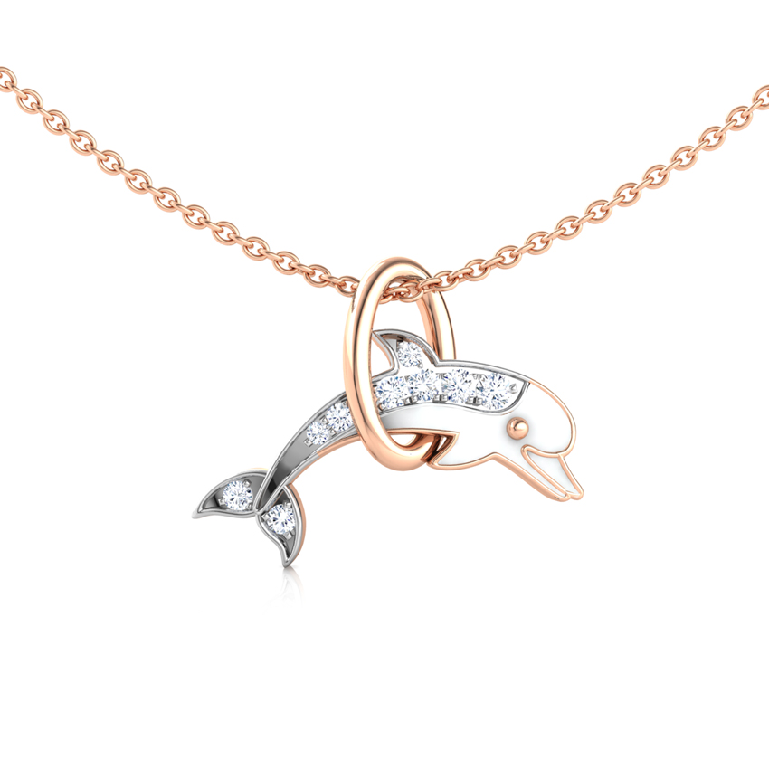 Jumping Dolphin Necklace