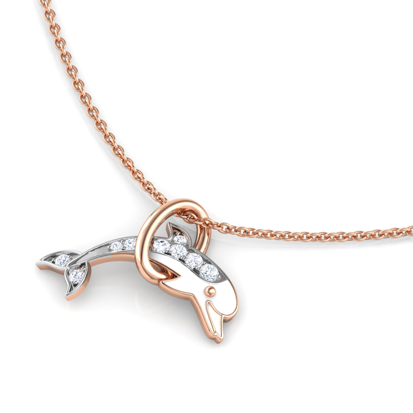 Jumping Dolphin Necklace