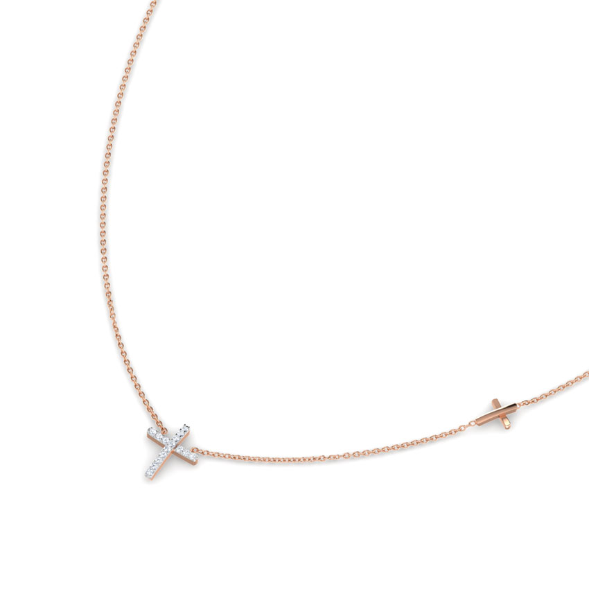 Cross of Jesus Diamond Necklace Cross of Jesus Diamond Necklace