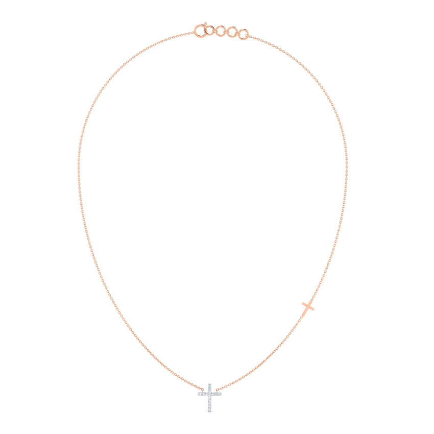 Cross of Jesus Diamond Necklace Cross of Jesus Diamond Necklace