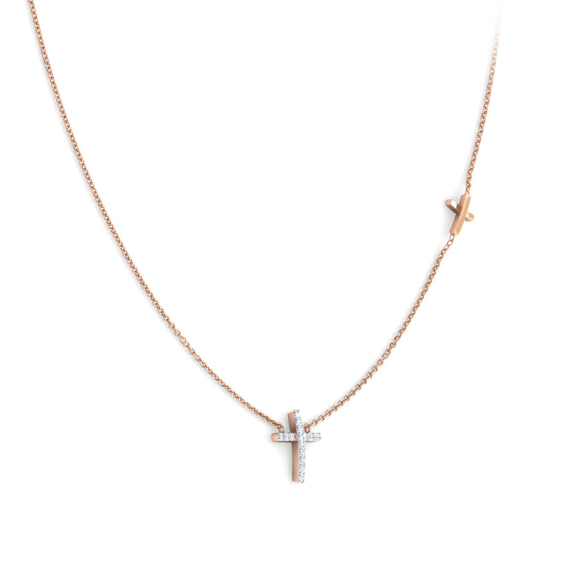 Cross of Jesus Diamond Necklace Cross of Jesus Diamond Necklace