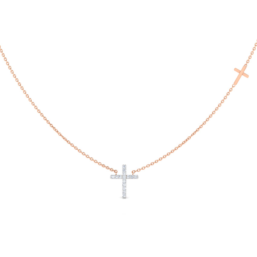Cross of Jesus Diamond Necklace Cross of Jesus Diamond Necklace