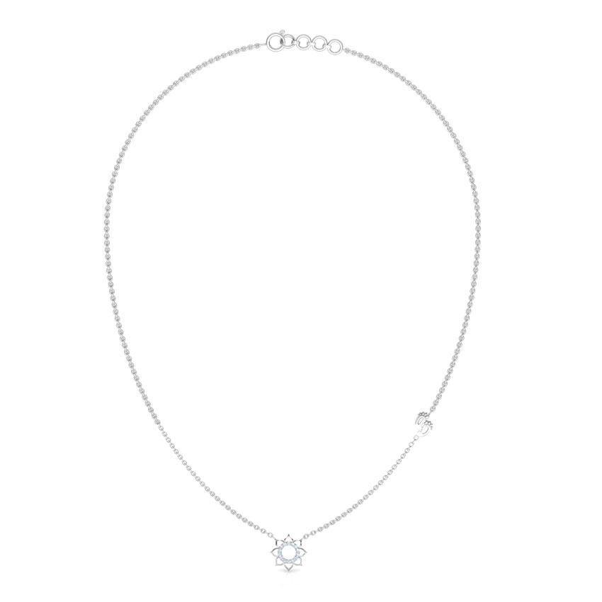 Lakshmi Lotus Diamond Necklace Lakshmi Lotus Diamond Necklace